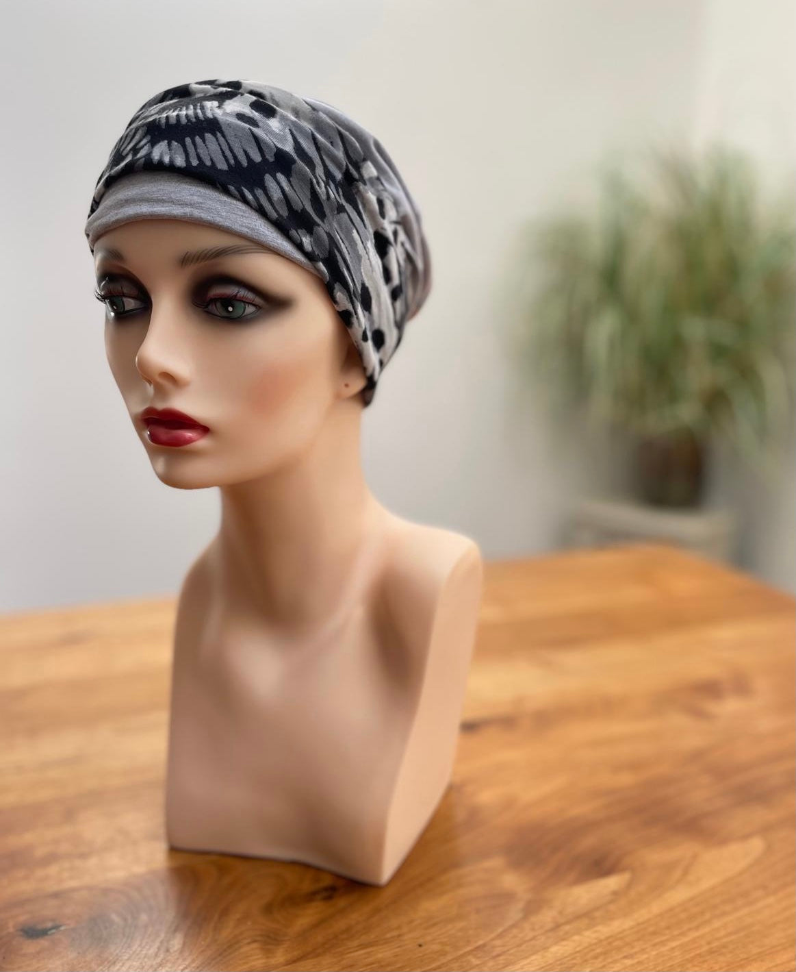 Nicole Grey Beanie Headband Set